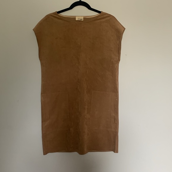 Aritzia Wilfred Free Nori Suede Dress - Picture 2 of 4